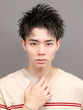 リップス 原宿(LIPPS) 黒髪ソフトツイストアップバング