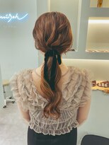 ミッシュバイアーバン(misch by urban.)&nbsp;ヘアアレンジ/ヘアセット/ベージュカラー 【堀 春菜】