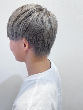 リールヘアー 香椎店(rire hair) ホワイトシルバーカラー
