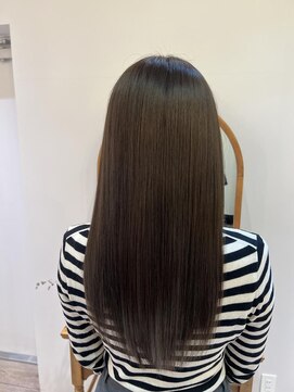 アンド ラ ブランシュ(&.La Blanche) オリーブ/黒髪カタログ/ココアベージュ/髪質改善