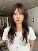 【藤沢】ハッシュカット/ウルフレイヤー/ブラウンベージュ