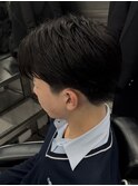 MEN’S HAIR/テーパーフェード/刈り上げセンターパート/草津