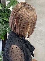 アンバー(UMBER)&nbsp;京都西院/ベージュカラー ブリーチ 髪質改善 ダブルカラー