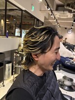 フランクスバーバーザスタンド(Frank’s barber the stand)&nbsp;MEN’S HAIR/波巻きツイストスパイラル/リバースセンターパート