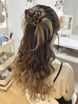 ジェキータ 京都駅前店(GEKITA)&nbsp;カチモリハーフアップ【京都/ヘアセット/着付け】