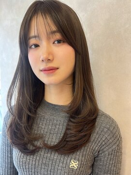 ボヌール 川西(Bonheur) 朝ラクワンカールレイヤー×大人グレージュ/川西宝塚