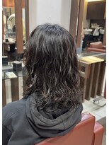 ハイパー(HYPER)&nbsp;ロングサーフカール【メンズ/パーマ】