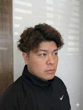 ワンワンオー バーバーショップ コンチネンタル(@110 BARBER SHOP continental) ツイスパ・アップバング