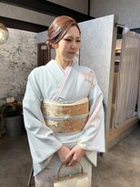 蓮ノトキ&nbsp;訪問着着付け
