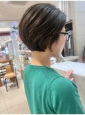 大人ショート×美シルエット