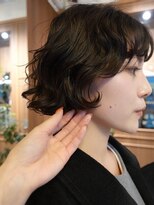 ユルクメゾンシティ 名古屋(JURK MAISON CITY) 名古屋/ミルクティーブロンド/ダークブルー/デジタルパーマ