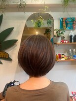 レッドハウス(RED HOUSE) 癖毛多毛を活かす丸みボブ