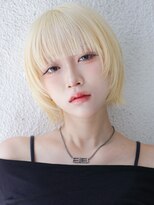 カライング(ing)&nbsp;大人可愛い20代30代40代前下がりひし形小顔ボブ