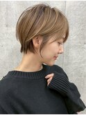 立川 ショートカット ハイライト くびれショート