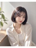 ボブ×エギョモリ×ニュアンスボブ