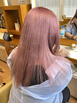 トリッカ シブヤ(TRICCA SHIBUYA) ペールピンク×キラキラティンセルレイヤー