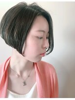 ヘアーアンドリラクゼーション オブジェ(hair&relaxation obje)&nbsp;前下がりショートボブ