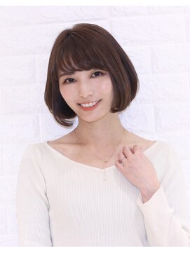 カグヤ ヘアーリンク 森小路店(華月 Hair L.I.N.C.) ナチュラルボブ