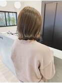 オトナ可愛いレイヤーボブ×インナーカラー