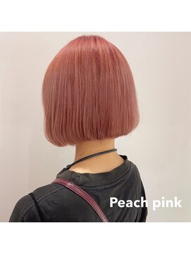 ゲーム 原宿店(GAME) 大人気◎ボブ×ピーチカラー