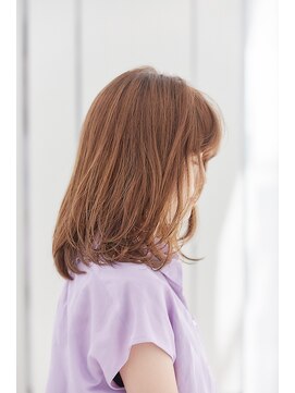 ミチオノザワヘアサロンギンザ 静岡店(Michio Nozawa HAIR SALON Ginza) 透明感溢れる大人可愛いミディアムヘア