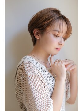 シェノン 武庫之荘(CHAINON) 髪質改善/グレージュカラー/黒髪/ココアベージュ/ボブウルフ