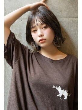 アンアミ オモテサンドウ(Un ami omotesando) 【Un ami】《増永剛大》10代～40代/外ハネ切りっぱなしボブ