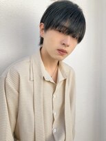 リークフー(Ree cu fuu)&nbsp;爽やかマットショート☆ブラックマッシュウルフ　近藤