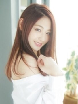 ウィズアール 成田三里塚店(Wiz-R) スリークな質感のミディアムストレート