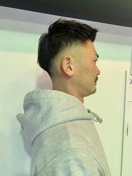 イイナヘアガレージ(117) 【117hair garage】ナチュラルフェード_メンズスタイル