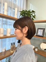 ジーナ セントラル銀座(Zina)&nbsp;タンバルモリ＊耳かけショート＊パールブラウン【ZinaCENTRAL】