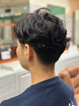 アポロカットステージ 相模大野店 アップバング/ツーブロックマッシュ<理容室>[メンズ/相模大野]