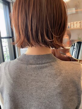 サンド 名古屋(sand) イメチェン/ハッシュカット/レッドブラウン[名古屋栄駅]