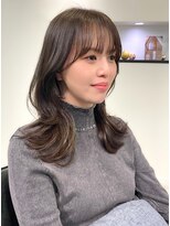 ラブクロム トウキョウ(LOVECHROME TOKYO) イメチェン似合わせカット韓国くびれヘアフルバング表参道