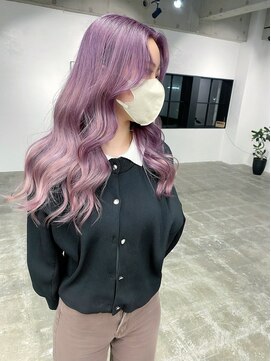 スーパーシーン(SUPER SCENE) 宜野湾#ブリーチカラー#レイヤーカット#インナーカラー#レイヤー