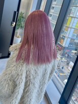 ゴウトゥデイシェアサロン 町田店(GO TODAY SHAiRE SALON)&nbsp;ブリーチ毛で作るピンクラベンダーカラー♪