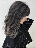 インナーカラー×ハイライトグレージュ/八千代緑が丘