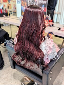 トーキョー オタクヘアー(TOKYO OTAKU HAIR) にじさんじ ローレン 2時だとか/推しカラー/概念カラー/赤/
