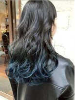 ショコラ ナンバ(Chocolat NAMBA)&nbsp;#インナーカラー　#ブルーカラー