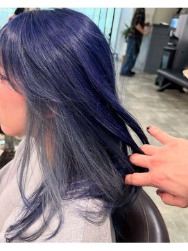 アルトラ(ALTLA) ネイビー×ブルーシルバー