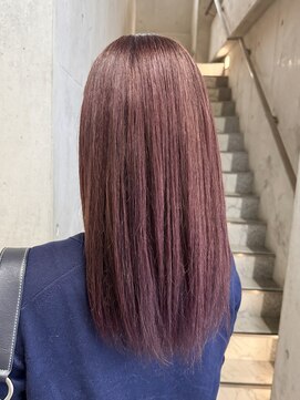 ルノン(LUNON) 暗めカラーグランマッシュデザインカラーフェイスフレーミング