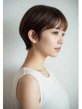 マニッシュ(Mannish)&nbsp;柔らか丸みシルエットで小顔◎大人ショートボブ