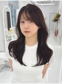 韓国風レイヤーカット髪質改善ダブルカラーハッシュカット