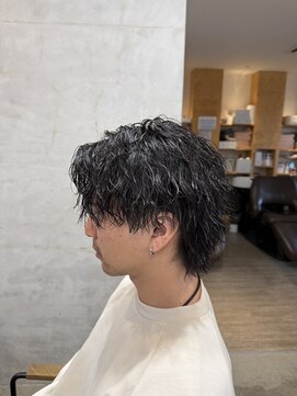 ティーズピーク(ty s peak) ツイストスパイラルパーマ×メンズウルフ