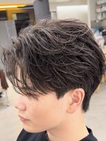 フィフス トウキョウ (fifth TOKYO) 渋谷フェザーパーマメンズマッシュショートセンターパートウルフ