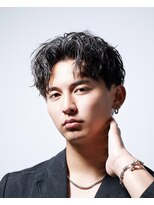 アストラ(ASTRA)&nbsp;MEN’S HAIR/サーフカール/刈り上げセンターパート
