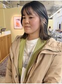20代30代40代　インナーカラー/前髪カタログ