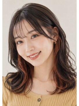 オフ(off) さりげないインナーカラーがかわいい◎
