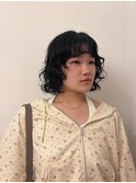 kaon　ボブパーマ　カール強めパーマ　顔まわりレイヤー