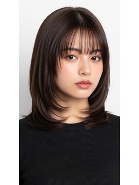 コトナ 越谷店 ボブ×20代30代×ヘイリーボブ×チョコレートブラウン×越谷